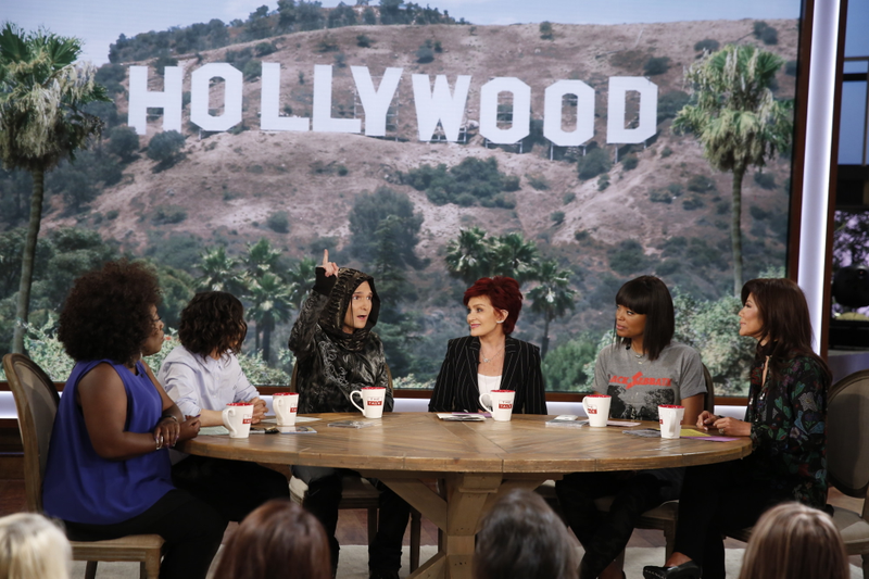Corey Feldman rails against Hollywood on “The Talk” (Photo: Cliff Lipson/CBS/Getty Images)